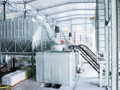 Ligne de 40 000 t par an en carbonate de calcium